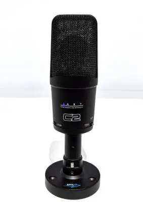 ART Pro Audio - C2 Cardioid Side Address Studio Microphone with Pad & Roll Off